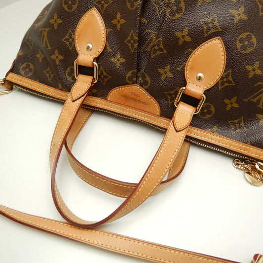 Louis Vuitton Monogram Palermo PM Brown 2WAY Bag