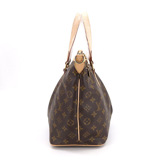 Louis Vuitton Monogram Palermo PM 2 Way Tote Shoulder Bag Brown
