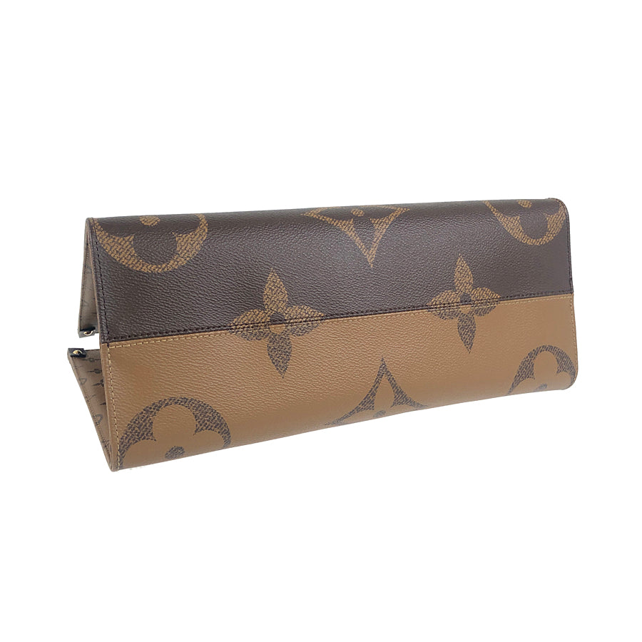 Louis Vuitton On The Go MM Tote Bag Monogram PVC Brown