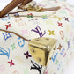 Louis Vuitton Speedy 30 Monogram Multicolor White