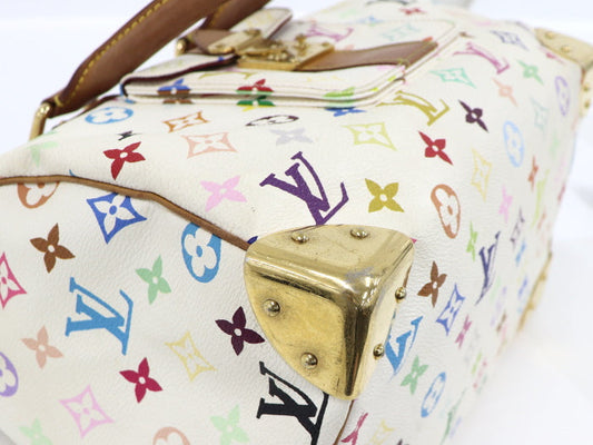 Louis Vuitton Speedy 30 Monogram Multicolor White