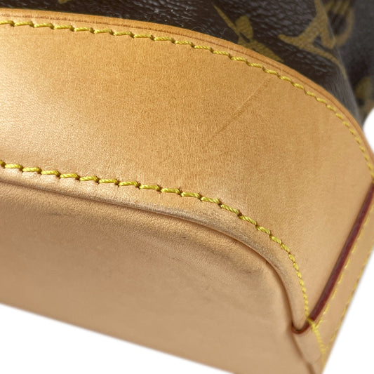 Louis Vuitton Lockit Horizontal Tote Bag Monogram Brown