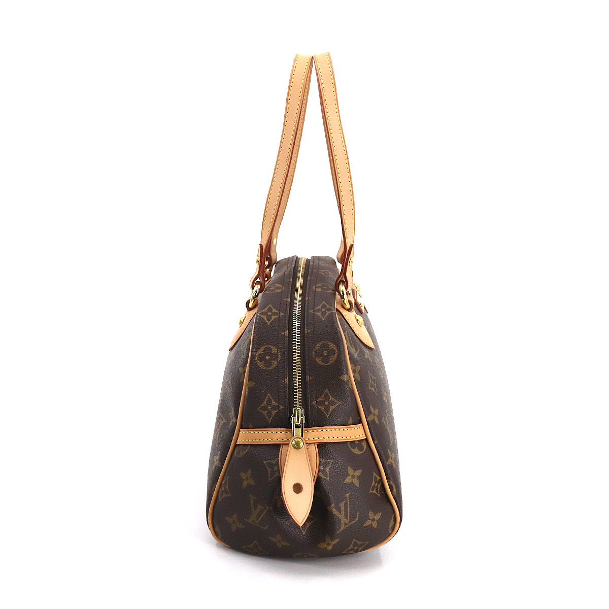 Louis Vuitton Monogram Montorgueil PM Hand Bag Brown