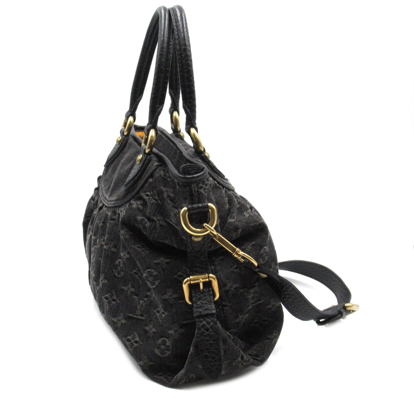 Louis Vuitton Neo Cabby MM 2way Shoulder Bag Canvas Denim Monogram