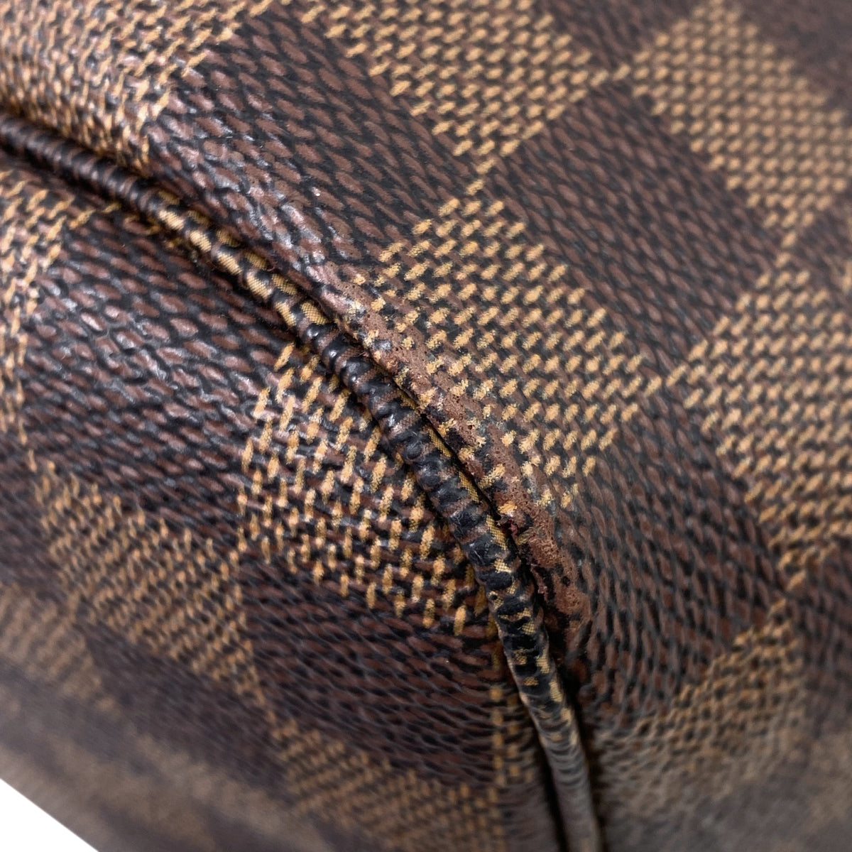 Louis Vuitton Neverfull MM Shoulder Bag Damier Brown