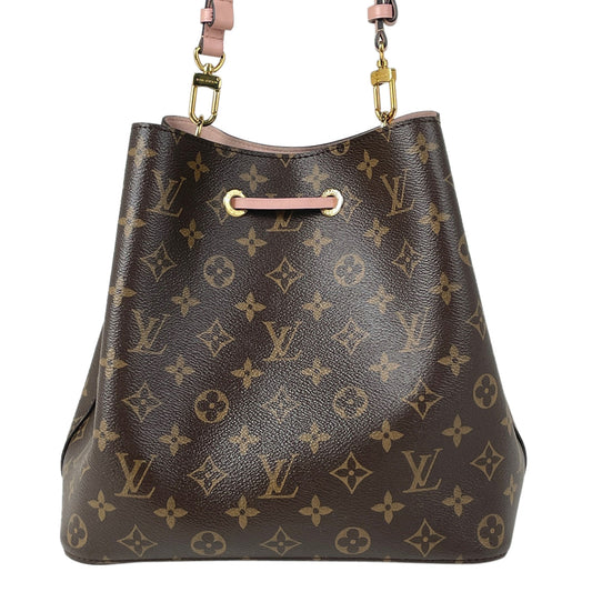 Louis Vuitton Crossbody Drawstring Shoulder Bag Monogram
