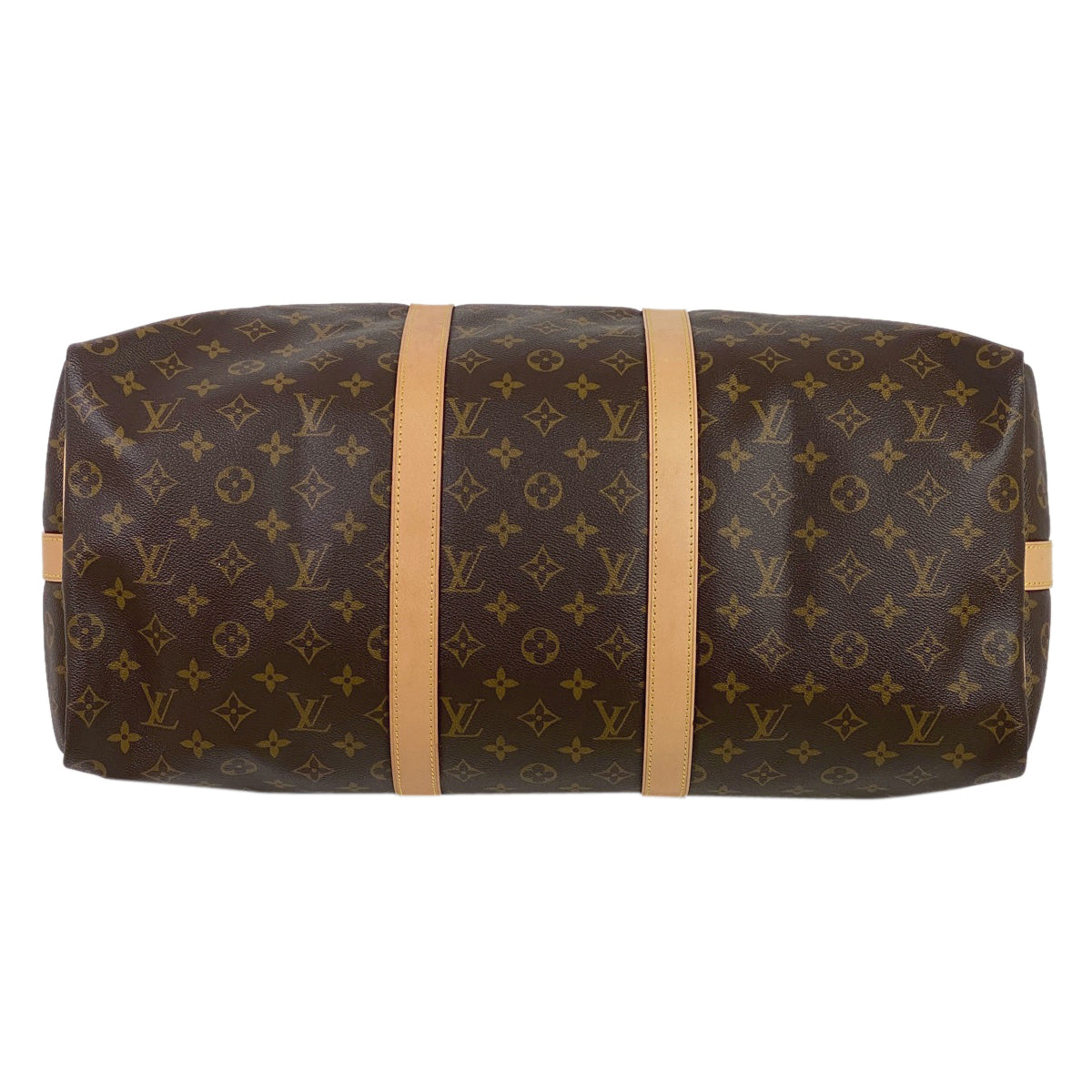 Louis Vuitton Keepall Bandouliere Boston Bag Monogram Brown