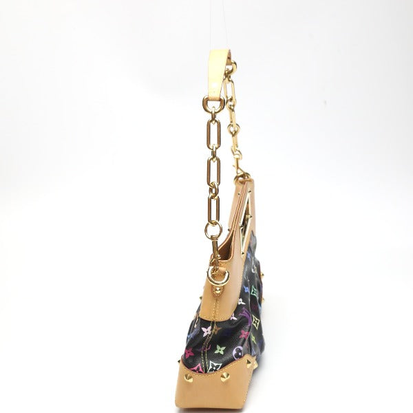 Louis Vuitton Judy Black Handbag Monogram Multicolor