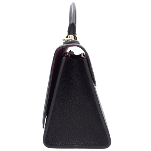 Louis Vuitton Twist One Handle PM Shoulder Taurillon Leather Noir Black