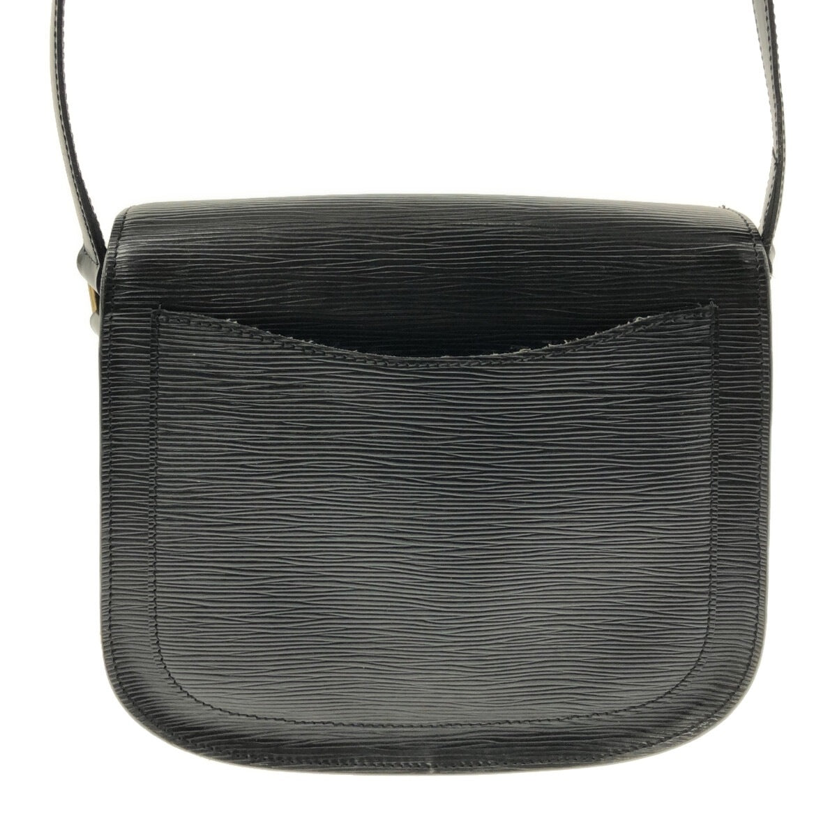 Louis Vuitton Saint Cloud Shoulder Bag Noir Leather