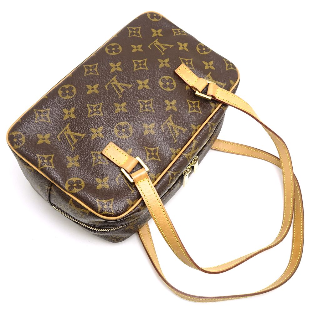 Louis Vuitton Monogram Cite MM Brown Shoulder Bag
