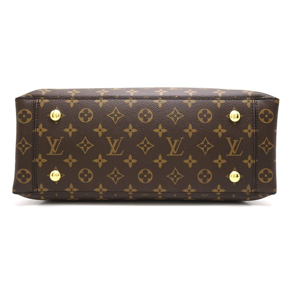Louis Vuitton Monogram Flower Tote Noir 2WAY Bag