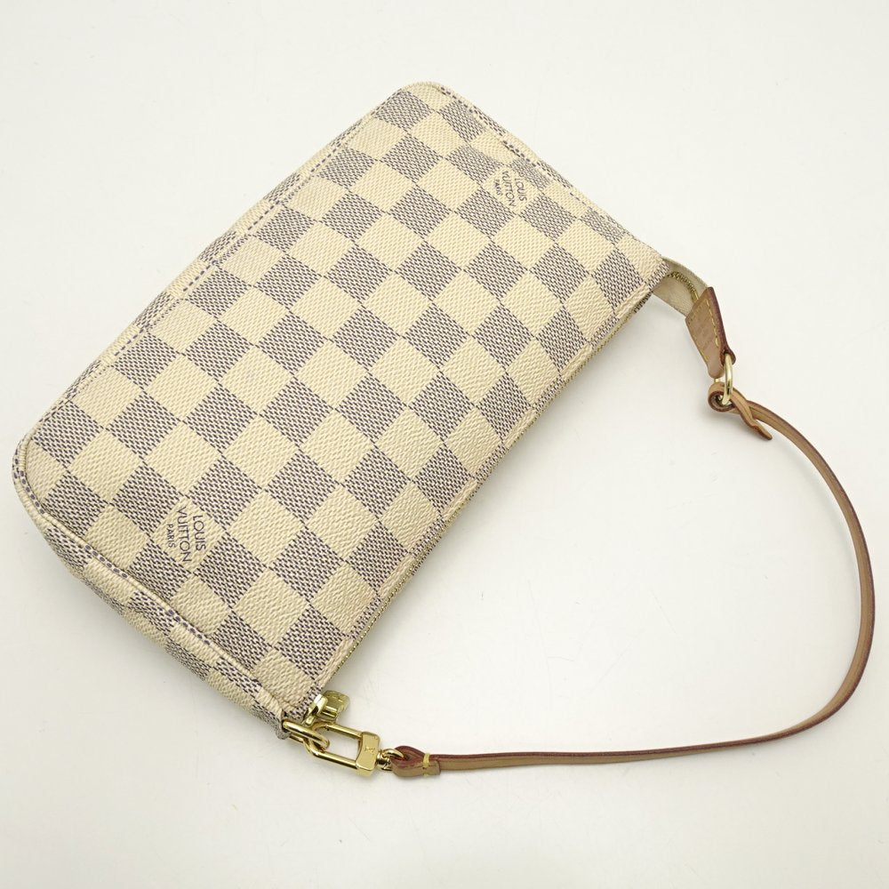 Louis Vuitton Damier Azur Pochette Accessoire Accessory Pouch