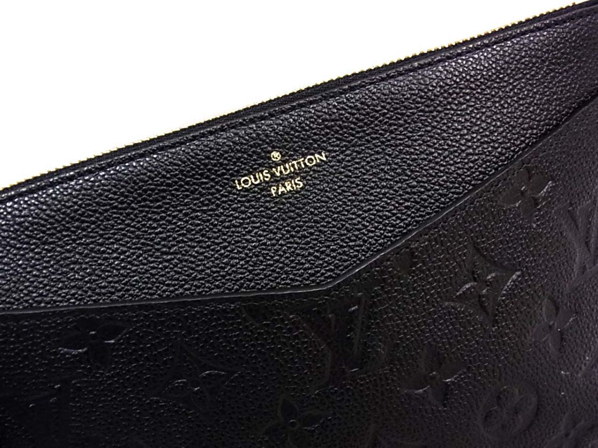 Louis Vuitton Monogram Empreinte Pochette Melanie Clutch Bag
