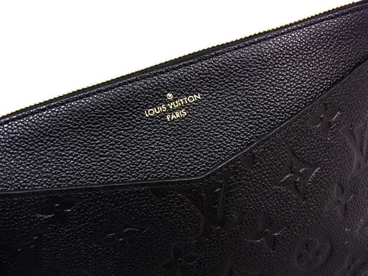 Louis Vuitton Monogram Empreinte Pochette Melanie Clutch Bag