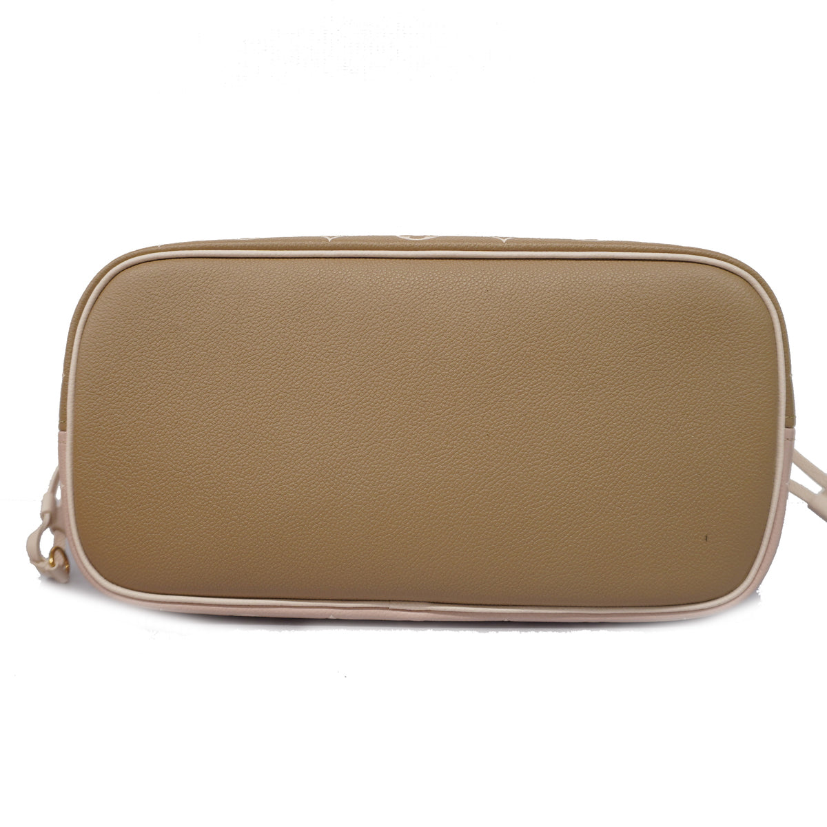 Louis Vuitton Tote Bag Monogram Implant Neverfull MM Beige