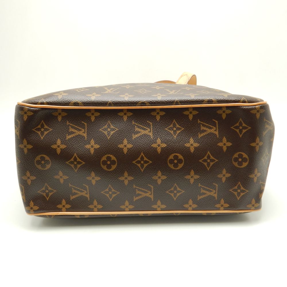 Louis Vuitton Monogram Batignolles Vertical Brown Shoulder Bag