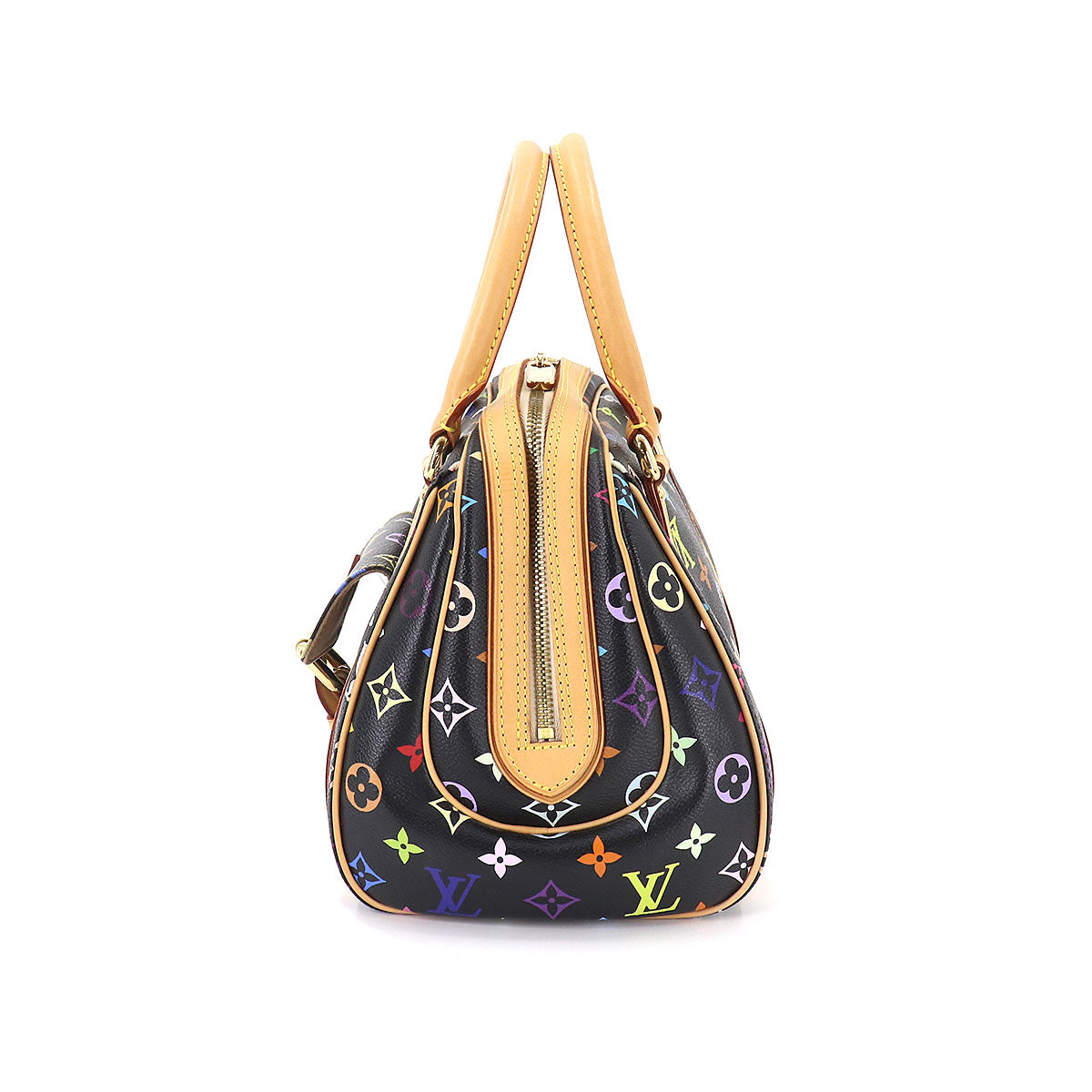 Louis Vuitton Monogram Multicolor Priscilla Hand Bag Noir