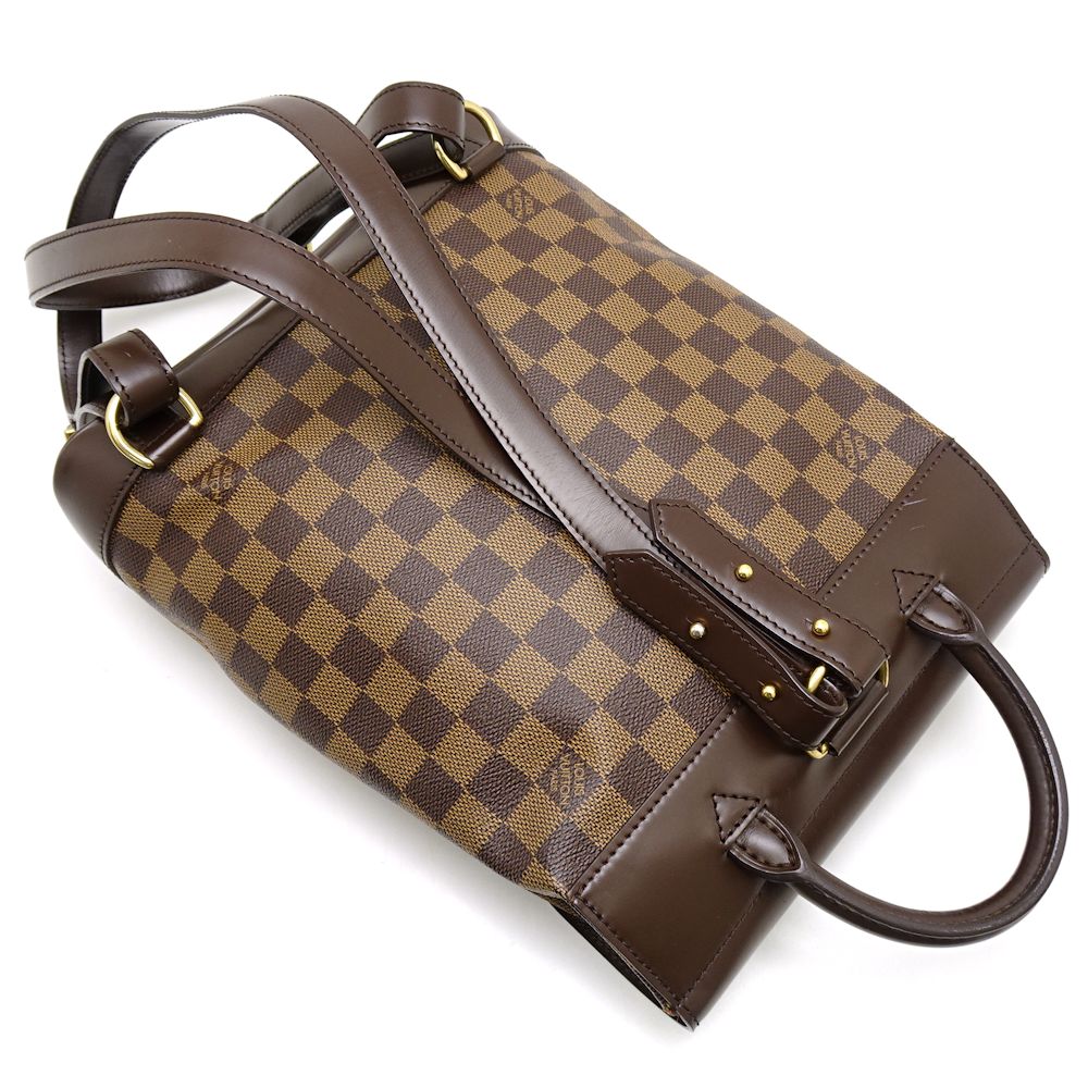 Louis Vuitton Damier Soho Ebene Backpack Brown