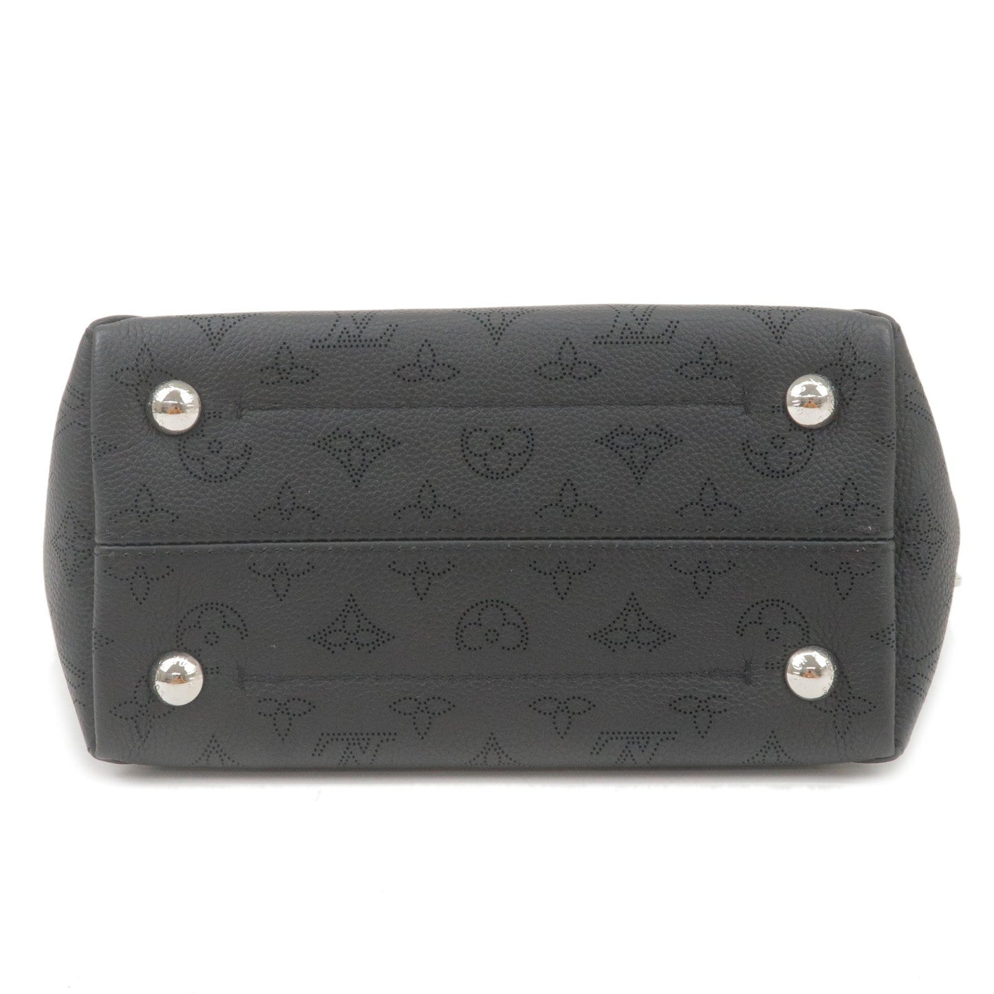 Louis Vuitton Mahina Leather Hina PM Bag Shoulder Bag Noir