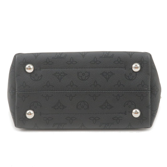 Louis Vuitton Mahina Leather Hina PM Bag Shoulder Bag Noir