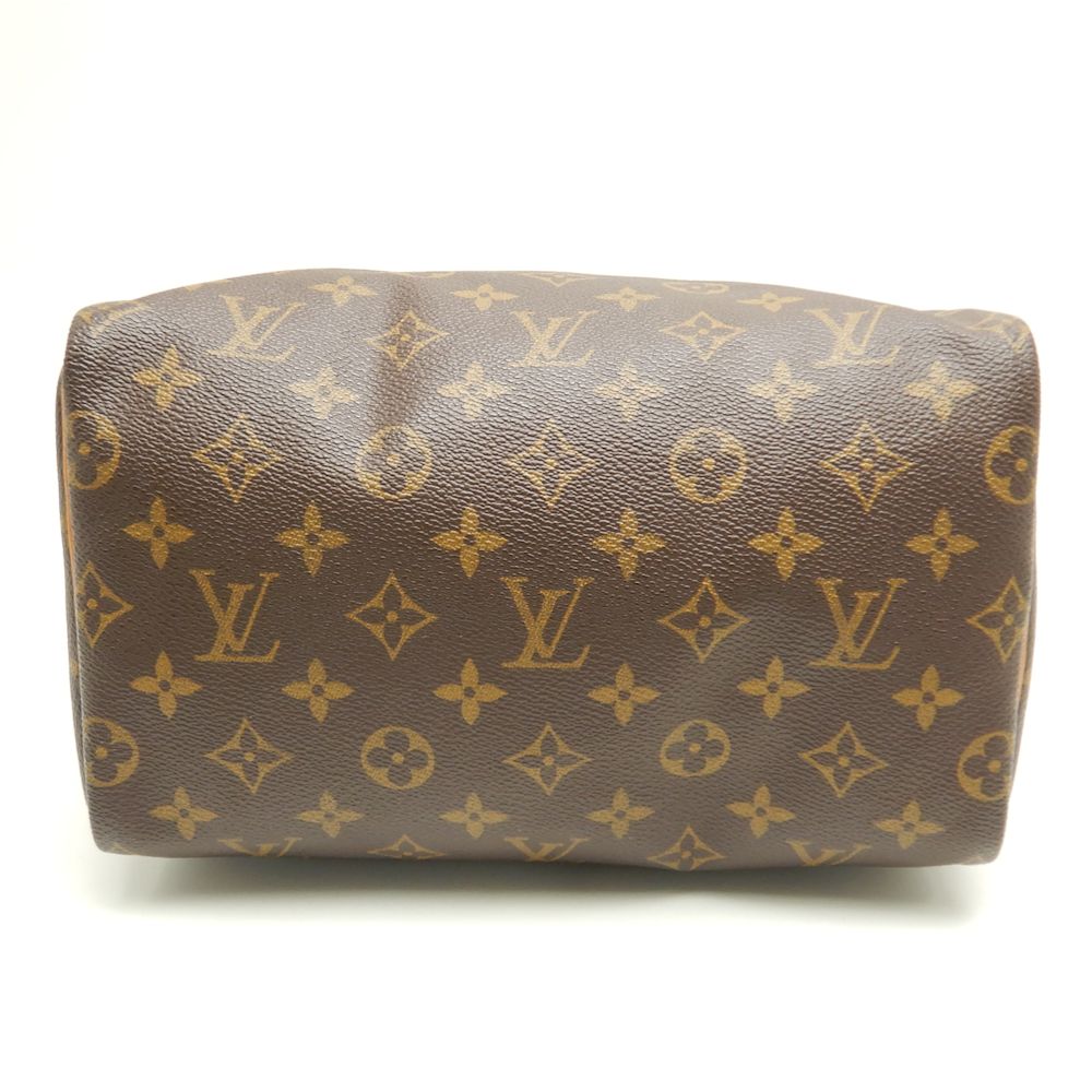Louis Vuitton Monogram Speedy 25 Brown Mini Boston Bag