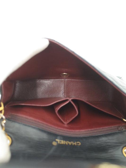Chanel Matelasse Chain Shoulder Bag Black