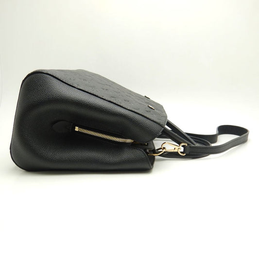 Louis Vuitton Emplant Montaigne MM Noir 2WAY Bag Black