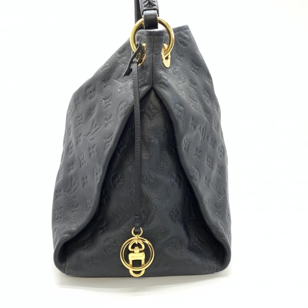 Louis Vuitton Artsy MM Monogram Implant Navy Blue Anfini Hobo Bag