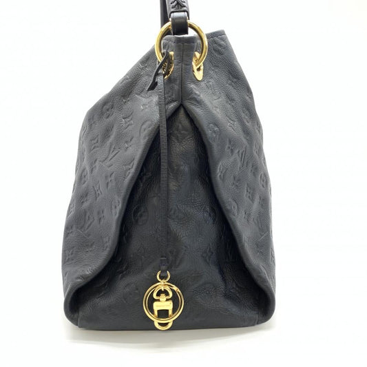 Louis Vuitton Artsy MM Monogram Implant Navy Blue Anfini Hobo Bag