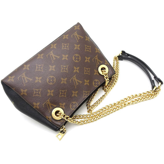 Louis Vuitton  Monogram Surene BB Noir Chain Shoulder Bag Black