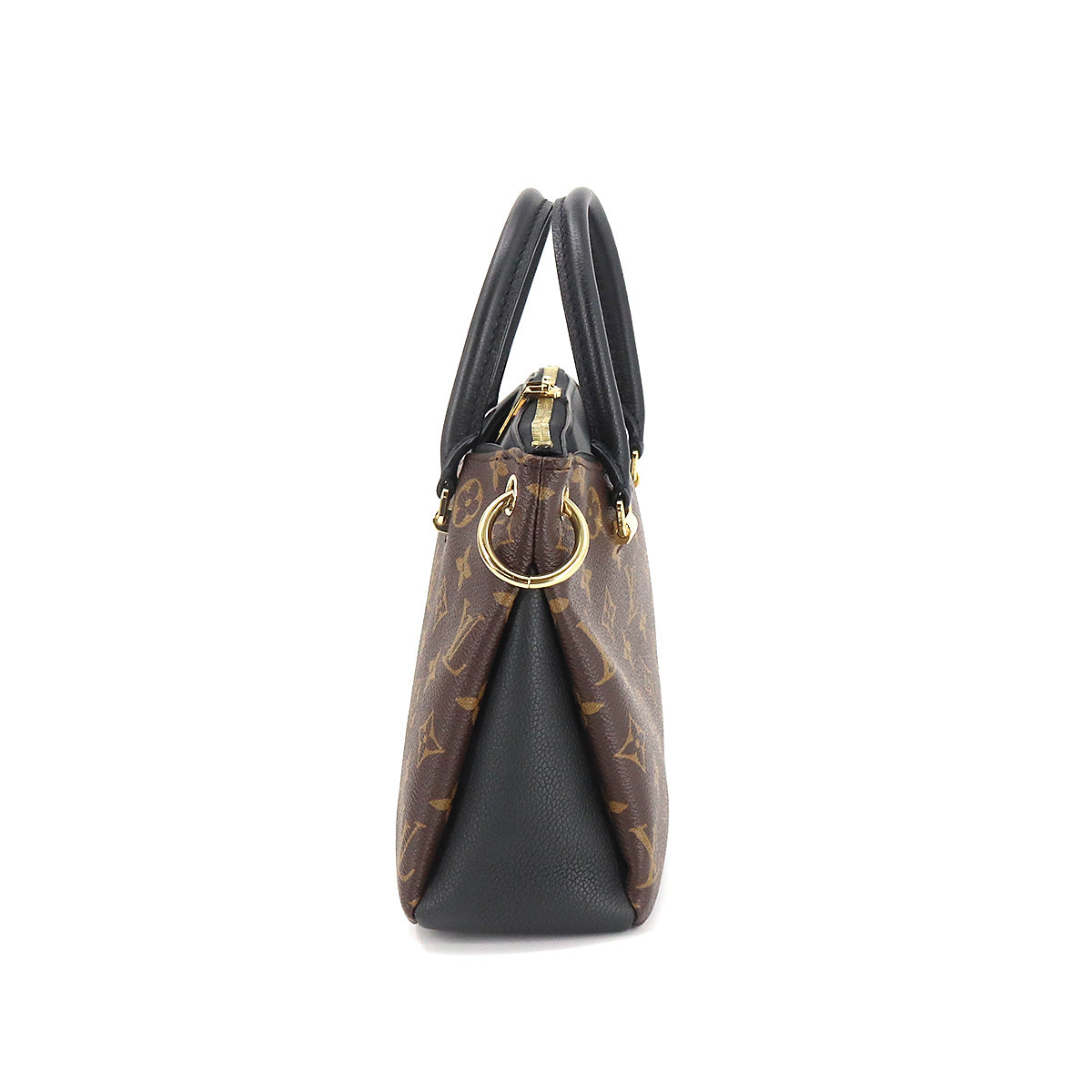 Louis Vuitton Monogram Pallas BB 2 Way Hand Shoulder Bag Brown