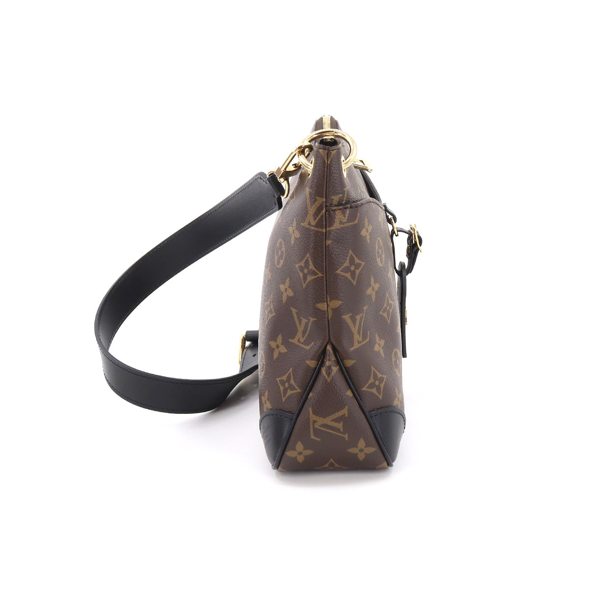 Louis Vuitton Monogram Odeon NM PM Shoulder Bag Noir