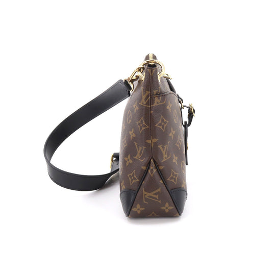 Louis Vuitton Monogram Odeon NM PM Shoulder Bag Noir