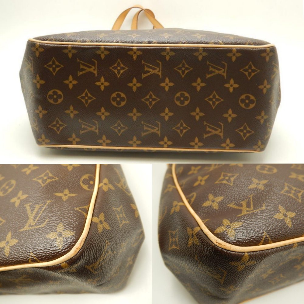 Louis Vuitton  Monogram Batignolles Vertical Brown Shoulder Bag