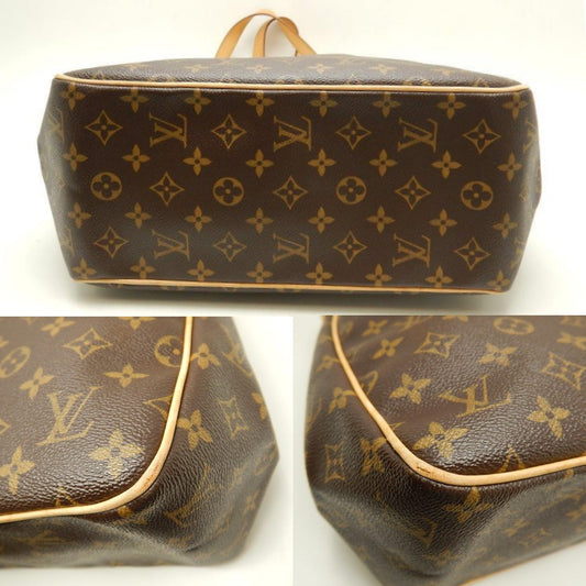 Louis Vuitton  Monogram Batignolles Vertical Brown Shoulder Bag