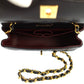 Chanel Mini Matelasse Chain Shoulder Bag Black
