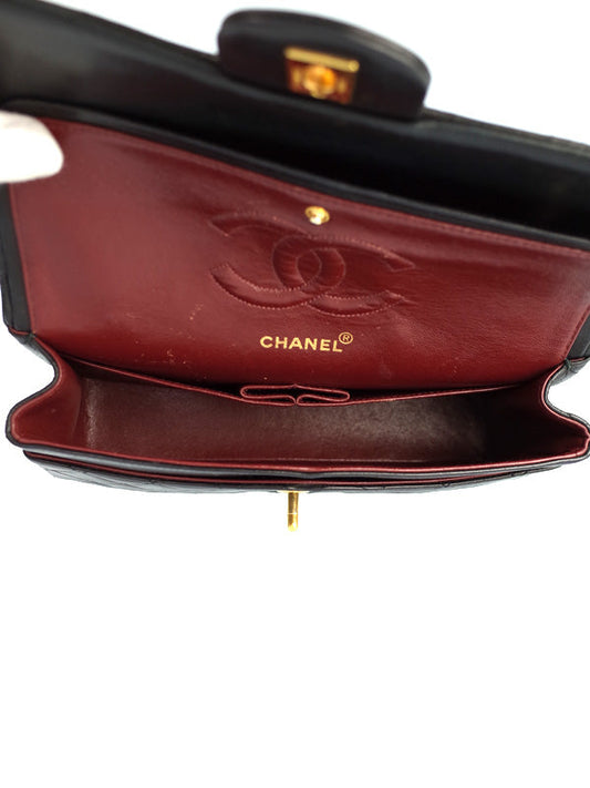 Chanel Matelasse Chain Shoulder Bag Black