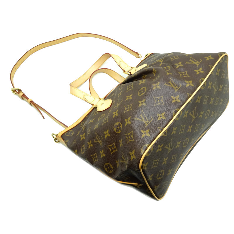 Louis Vuitton Palermo PM Handbag Monogram Brown