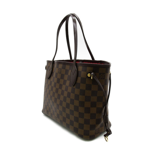 Louis Vuitton Neverfull Tote Bag PVC Coated Canvas Damier