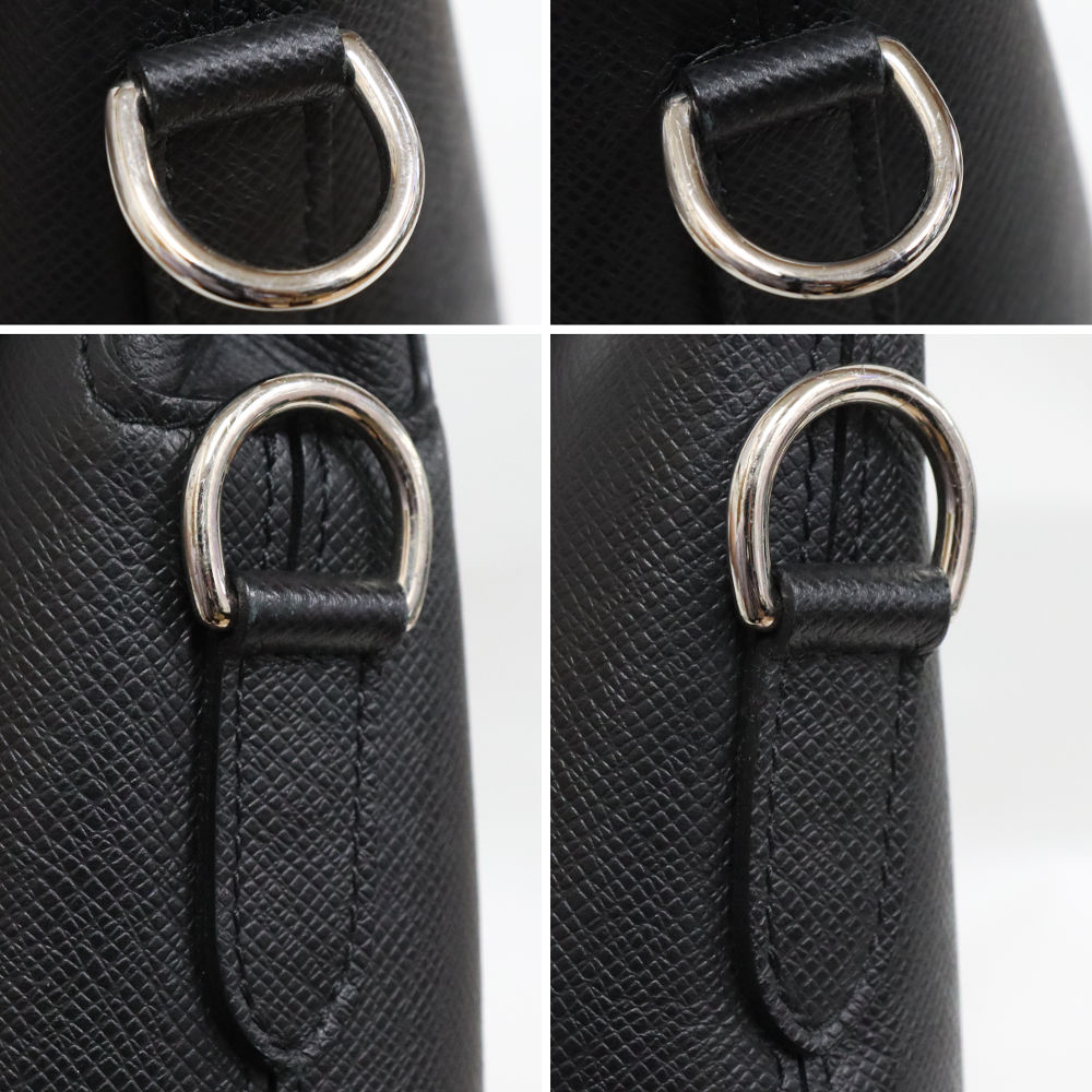 Louis Vuitton Anton Briefcase Taiga Noir