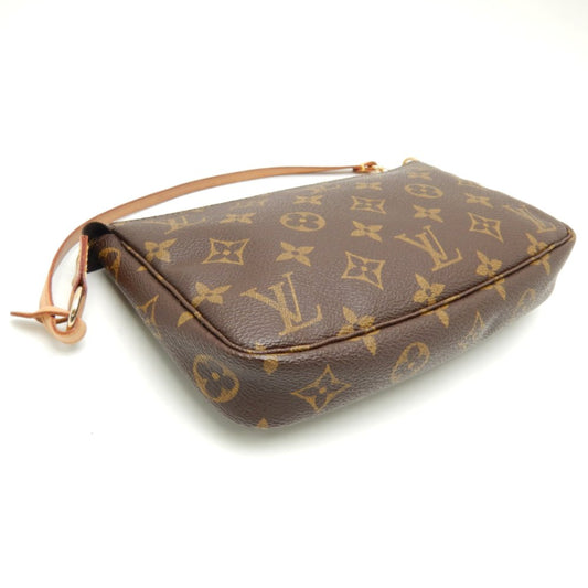 Louis Vuitton Monogram Pochette Accessoire Brown Accessory Pouch