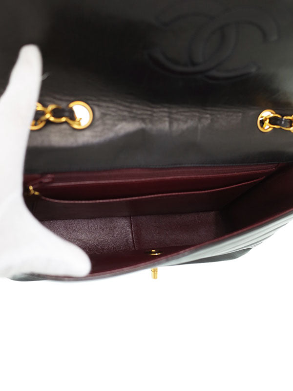 Chanel Mademoiselle Chain Shoulder Bag Black