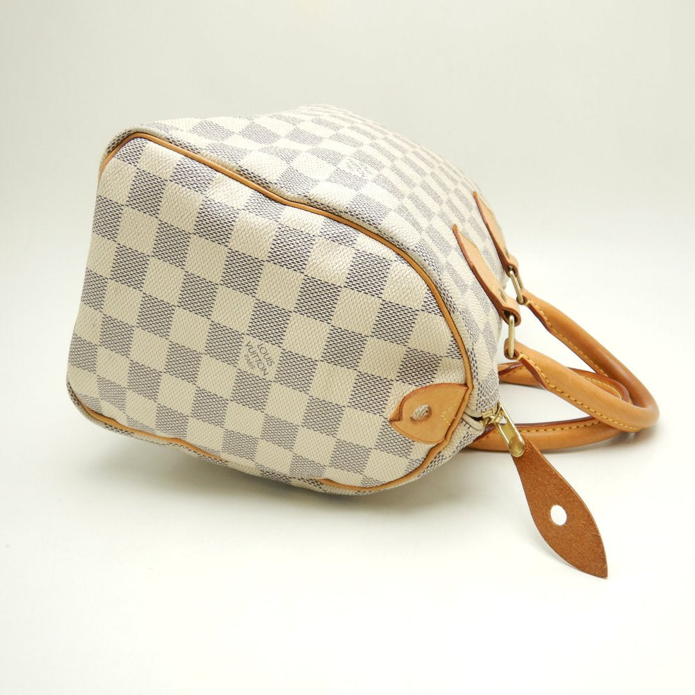 Louis Vuitton Damier Azur Speedy 25 Mini Boston Bag
