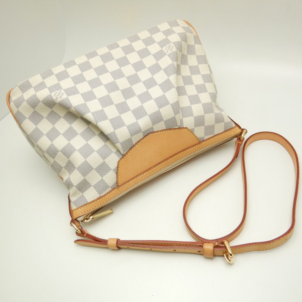 Louis Vuitton Damier Azur Siracusa PM Diagonal Shoulder