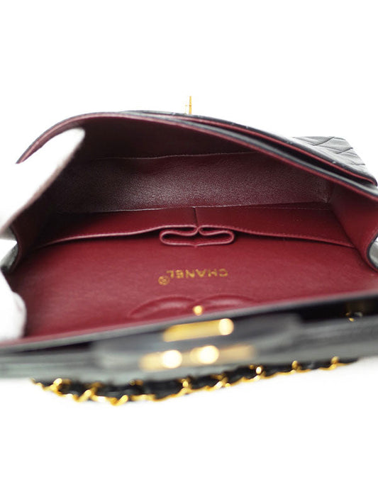 Chanel Matelasse Chain Shoulder Bag Black