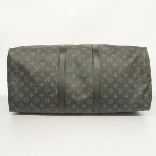 Louis Vuitton Boston Bag Monogram Eclipse Keepall Bandouliere 55