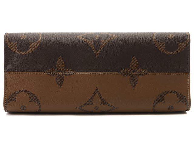Louis Vuitton Bag On The Go MM Monogram Giant Reverse