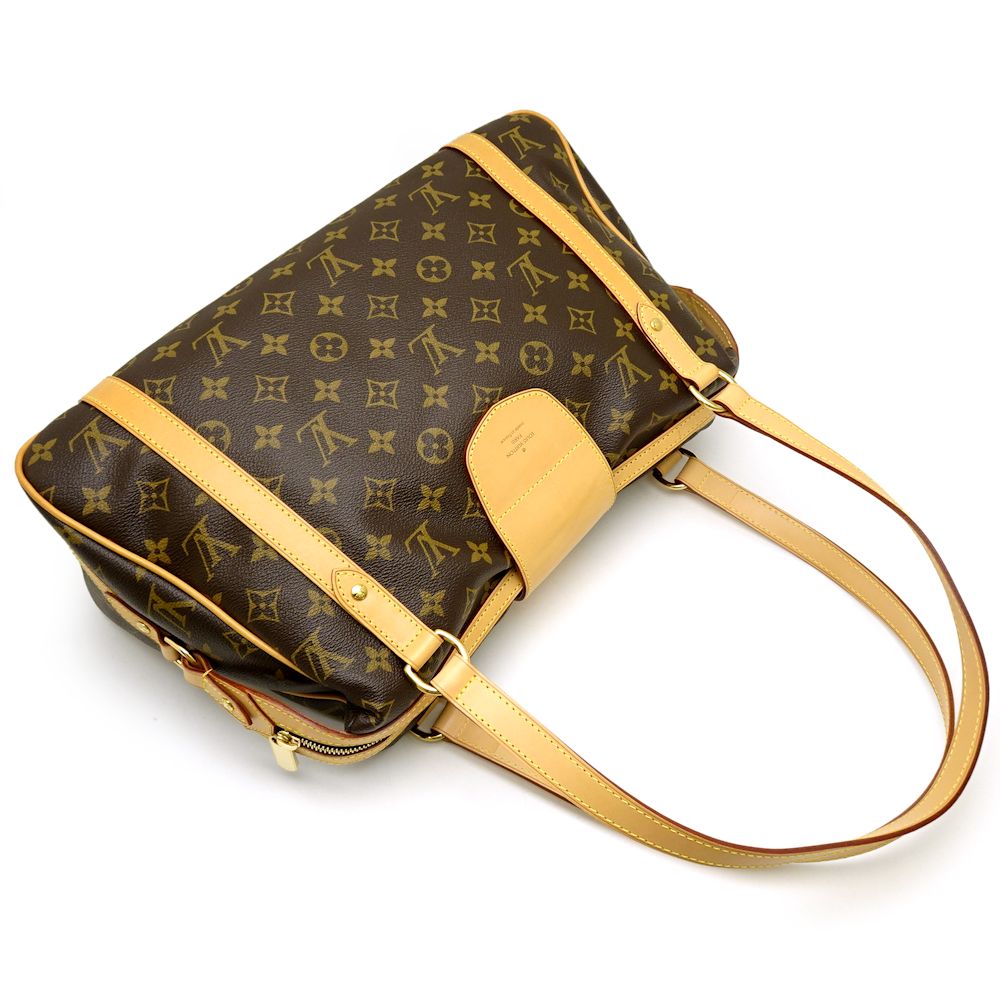 Louis Vuitton Monogram Stresa PM Brown Shoulder Bag