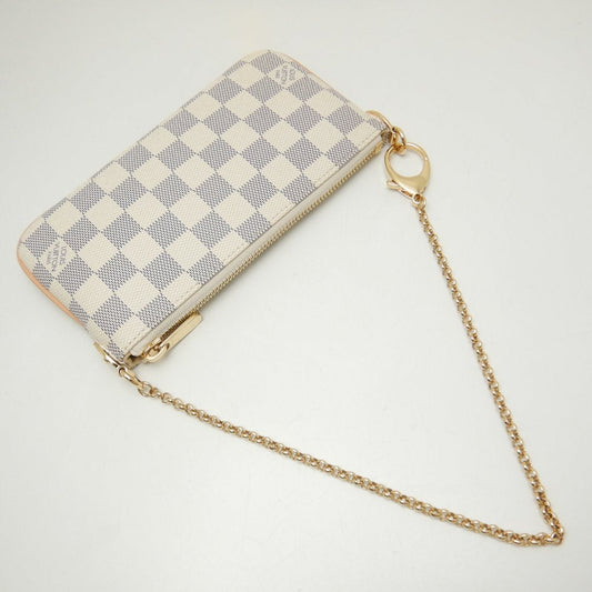 Louis Vuitton Damier Azur Pochette Mila MM Accessory Pouch